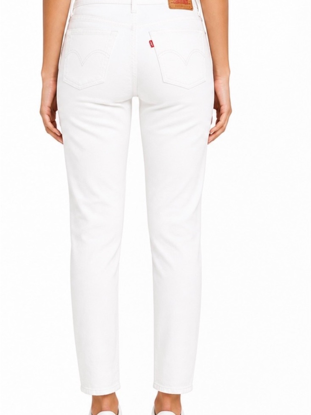 Levi's 510 Women’s Slim Stretch White Jeans Size 14 - Picture 2 of 10